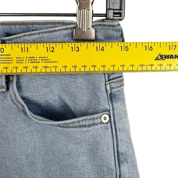 Banana Republic‎ Jeans Womens Size 27 Mid Rise Straight Leg Light Wash Denim - Picture 7 of 11